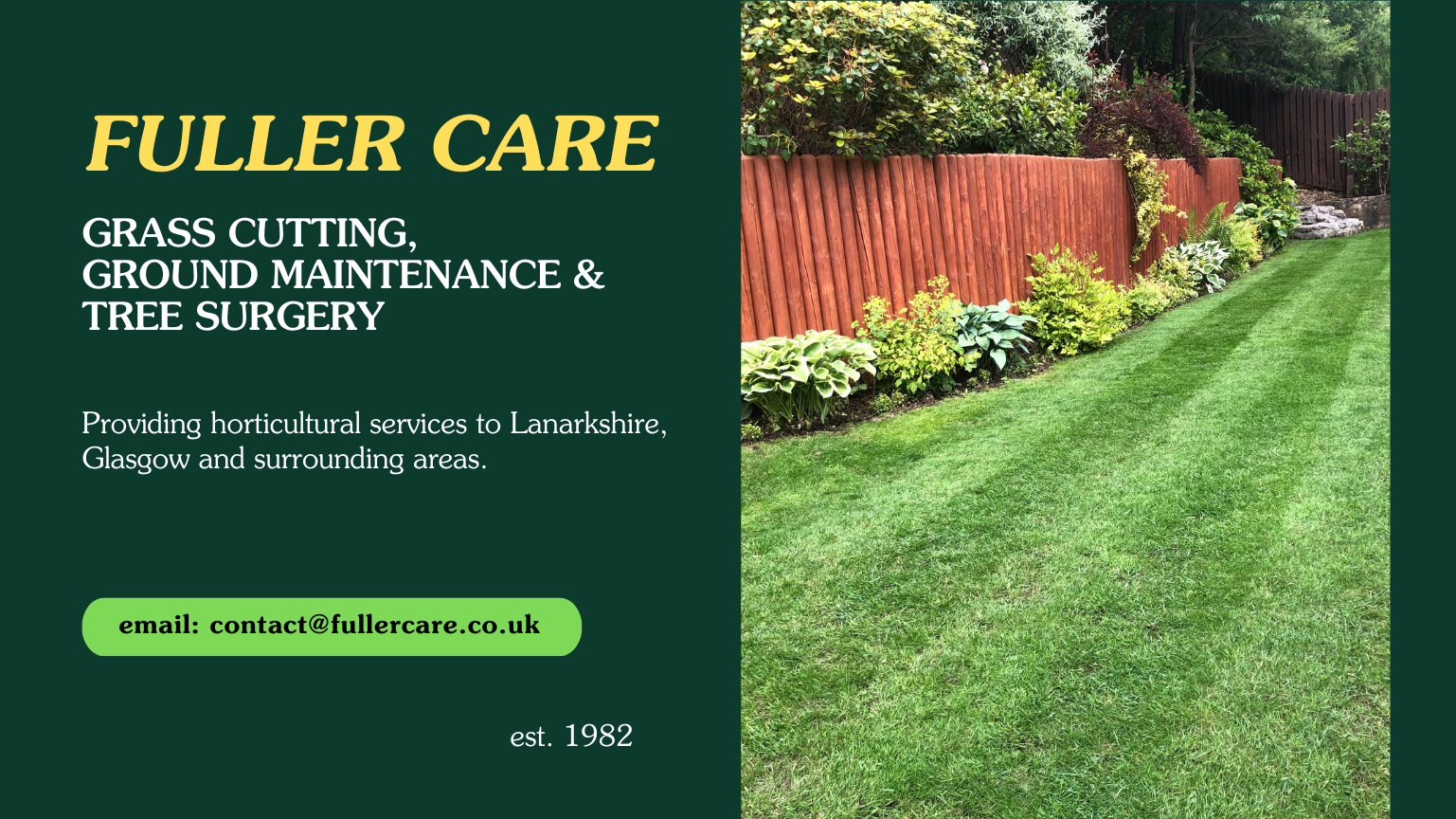 A lawn care business advertisement

AI-generated content may be incorrect.